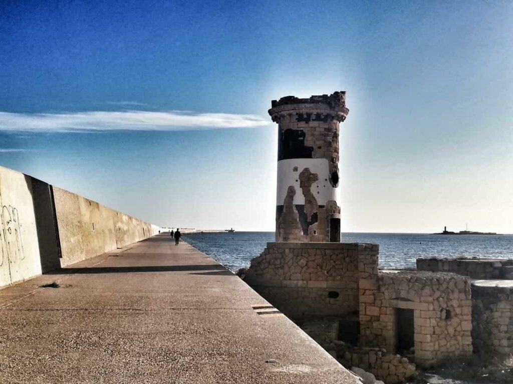 FARO DI SANT ANDREA DIGA PUNTA RISO BRINDISI