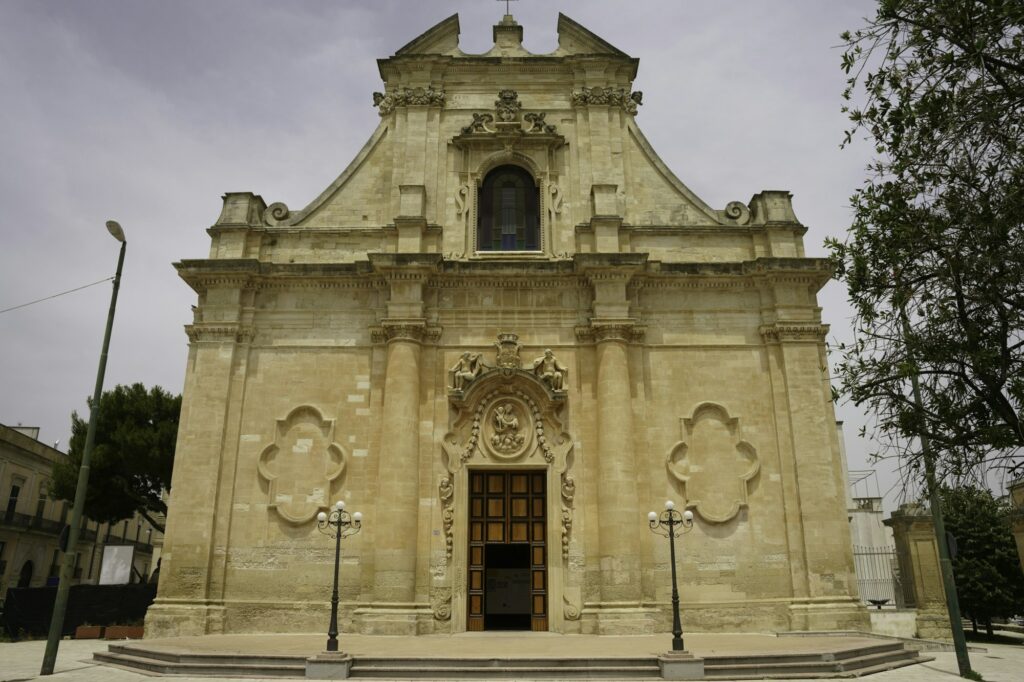 Santa Maria della Grazia church in Galatina, Apulia